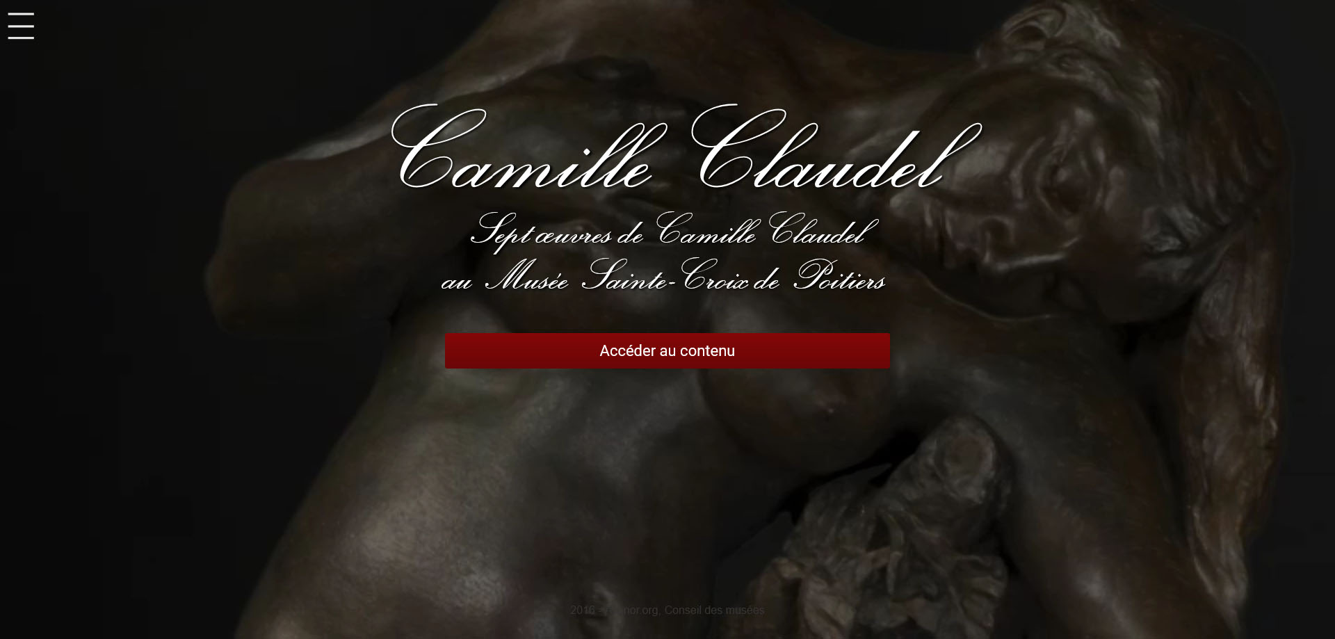 Mini site sur Camille Claudel